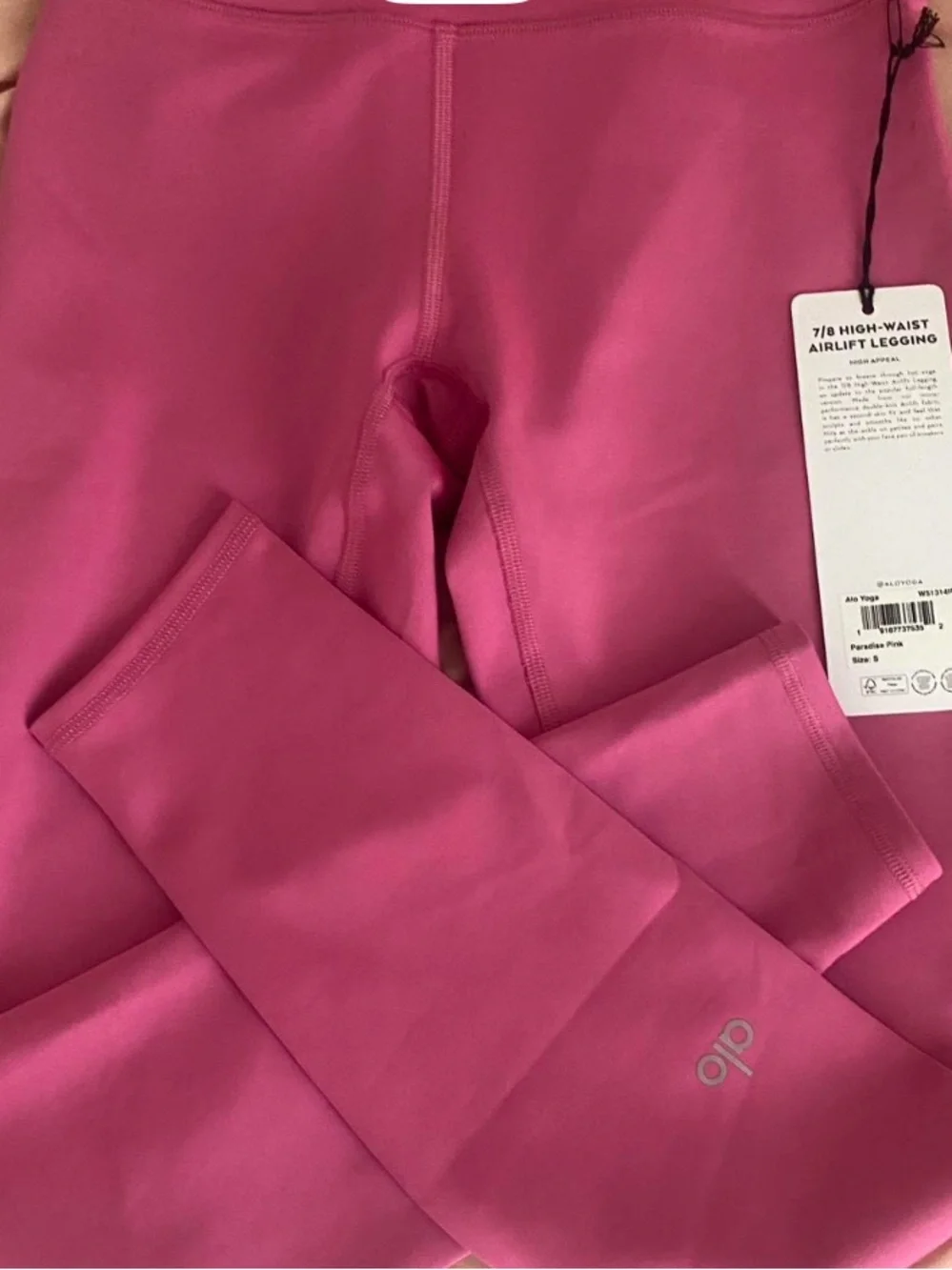 ALO Yoga 7/8 High-Waist Legging in Paradise Pink